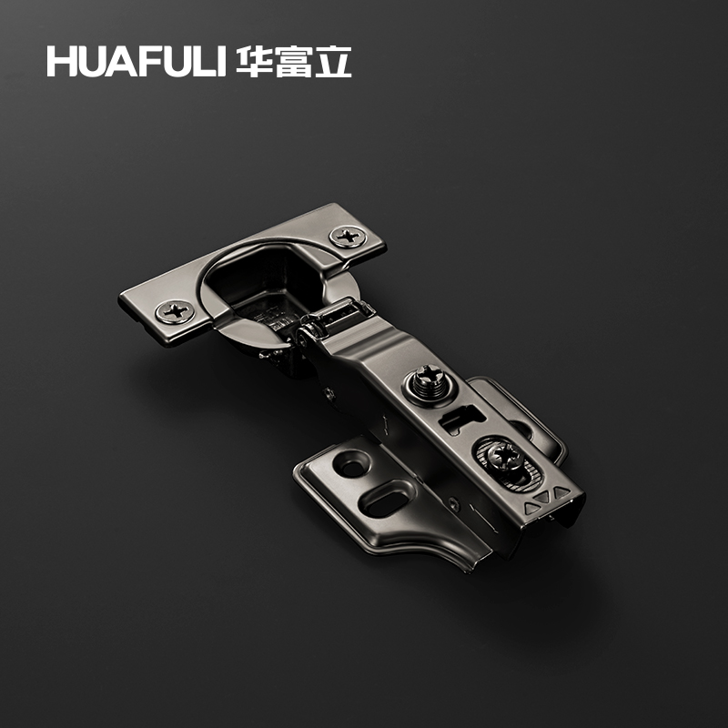 五金_H03反弹固装式缓冲钛金铰链